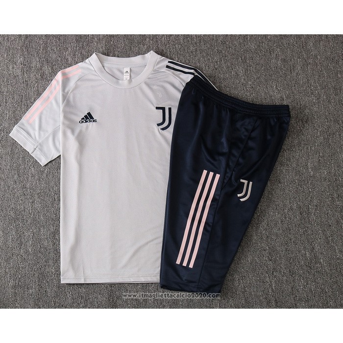 Tuta da Track Juventus Manica Corta 2020 2021 Grigio